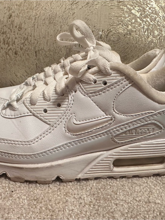 Nike Shoes - Nike Women's All-White Air Max Athletic Sneakers